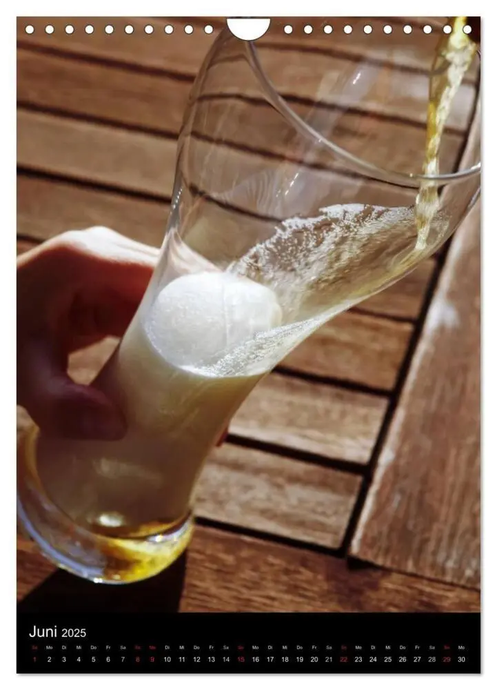 Bild: 9783457079461 | Bier (Wandkalender 2025 DIN A4 hoch), CALVENDO Monatskalender | 2025