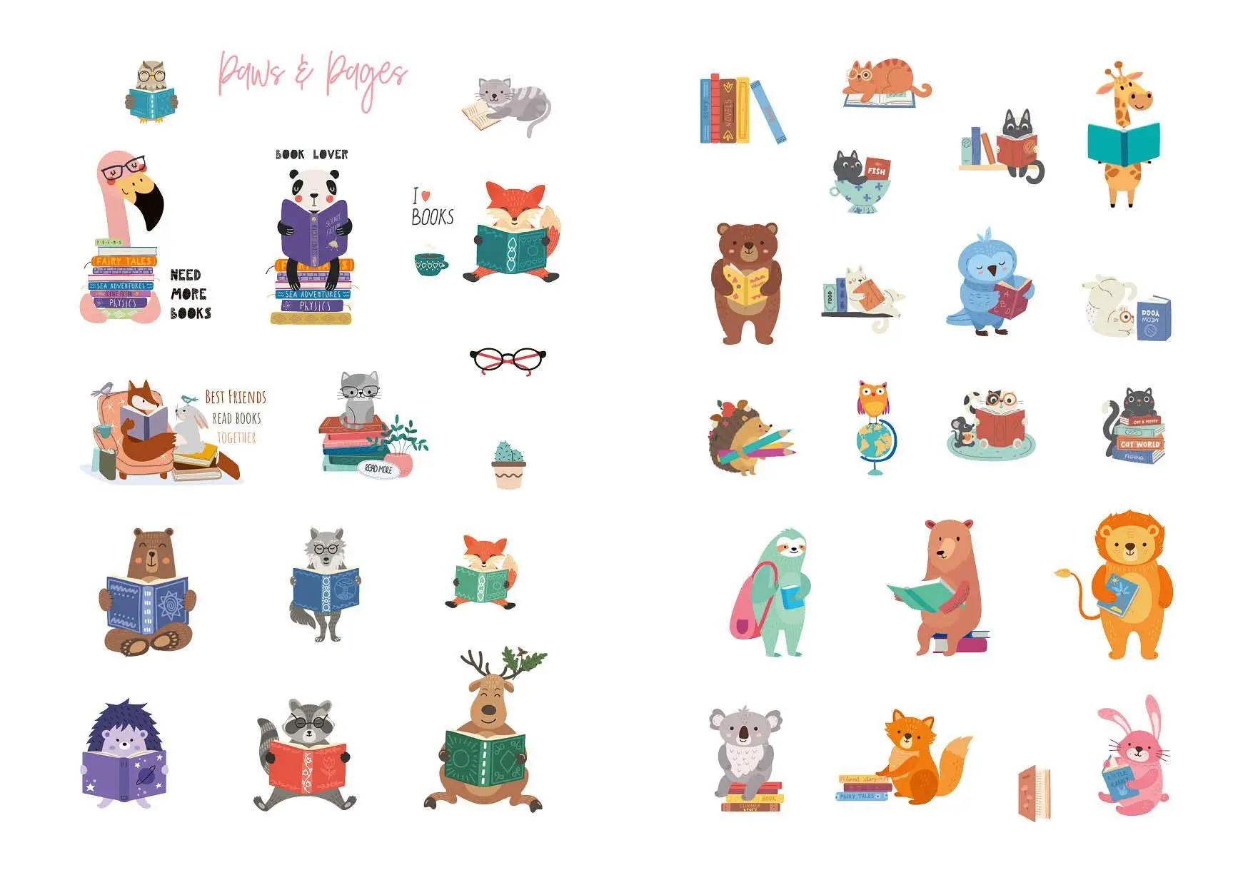 Bild: 9783745929461 | I love books - Mein Stickerbuch: Für alle #booklover | Taschenbuch