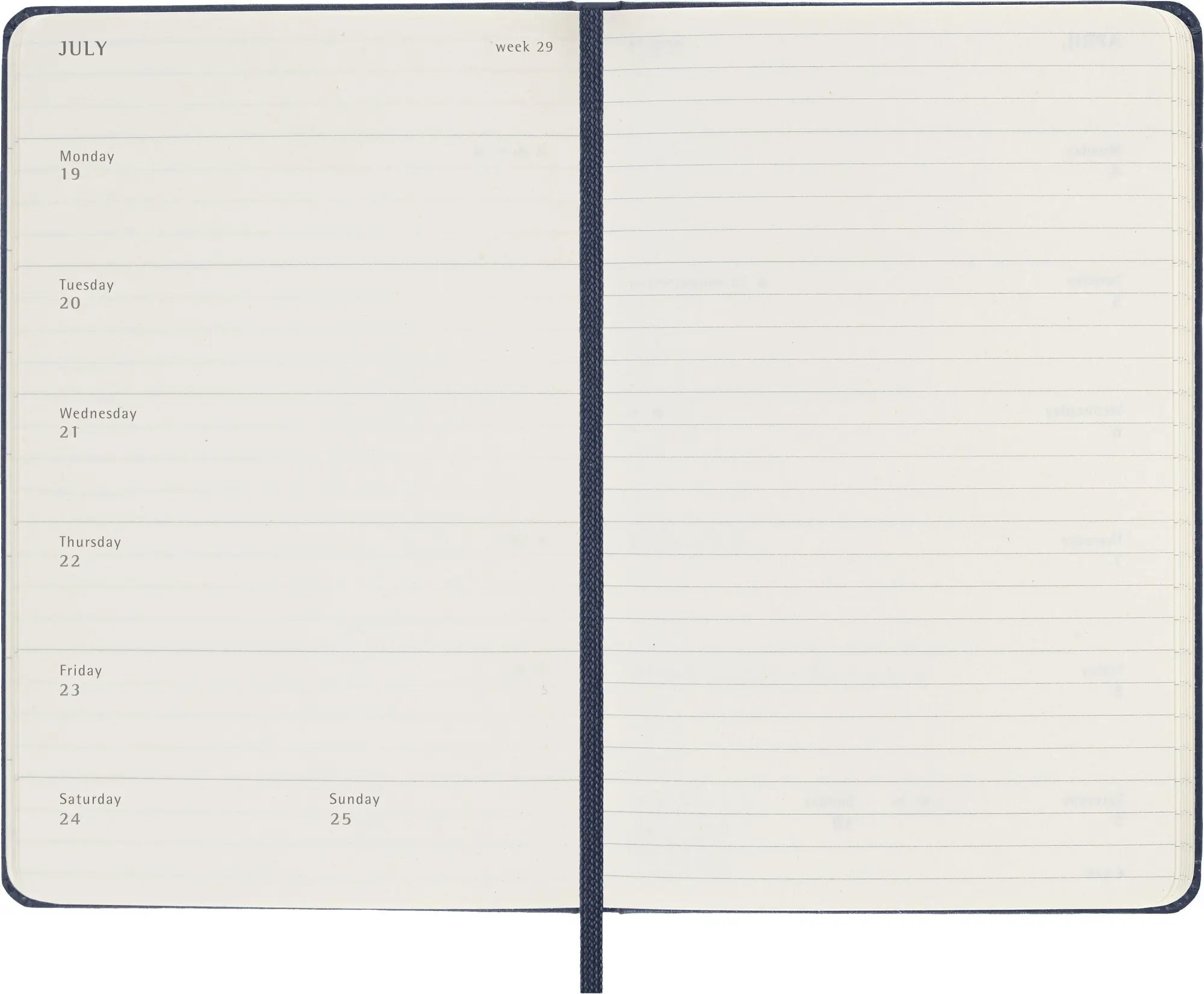 Bild: 8056999279561 | Moleskine 12 Monate Wochen Notizkalender 2027, Pocket/A6, 1 Wo = 1...