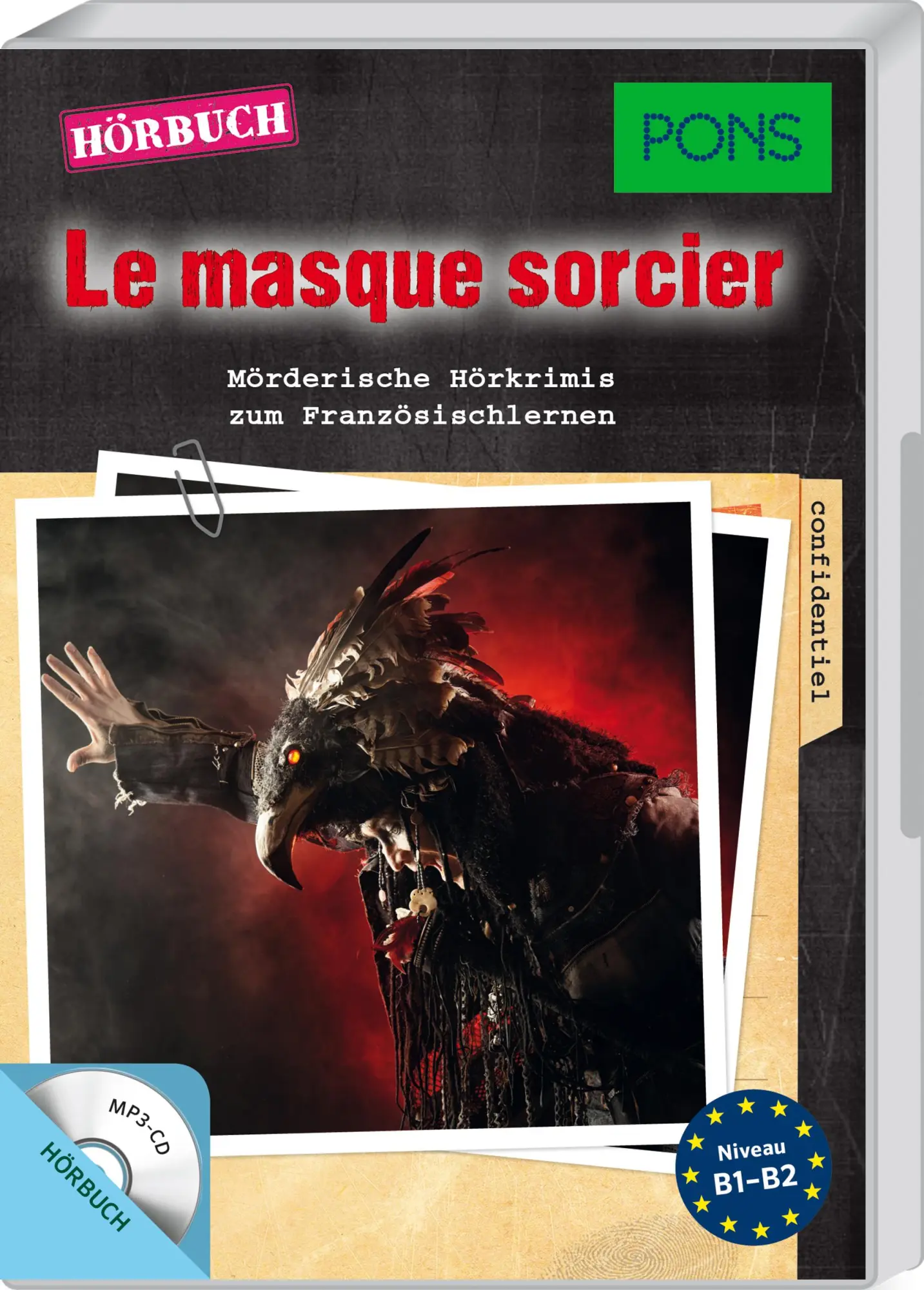 Cover: 9783125629561 | PONS Hörbuch Le masque sorcier | Audio-CD | PONS Kurzkrimis | 88 S.