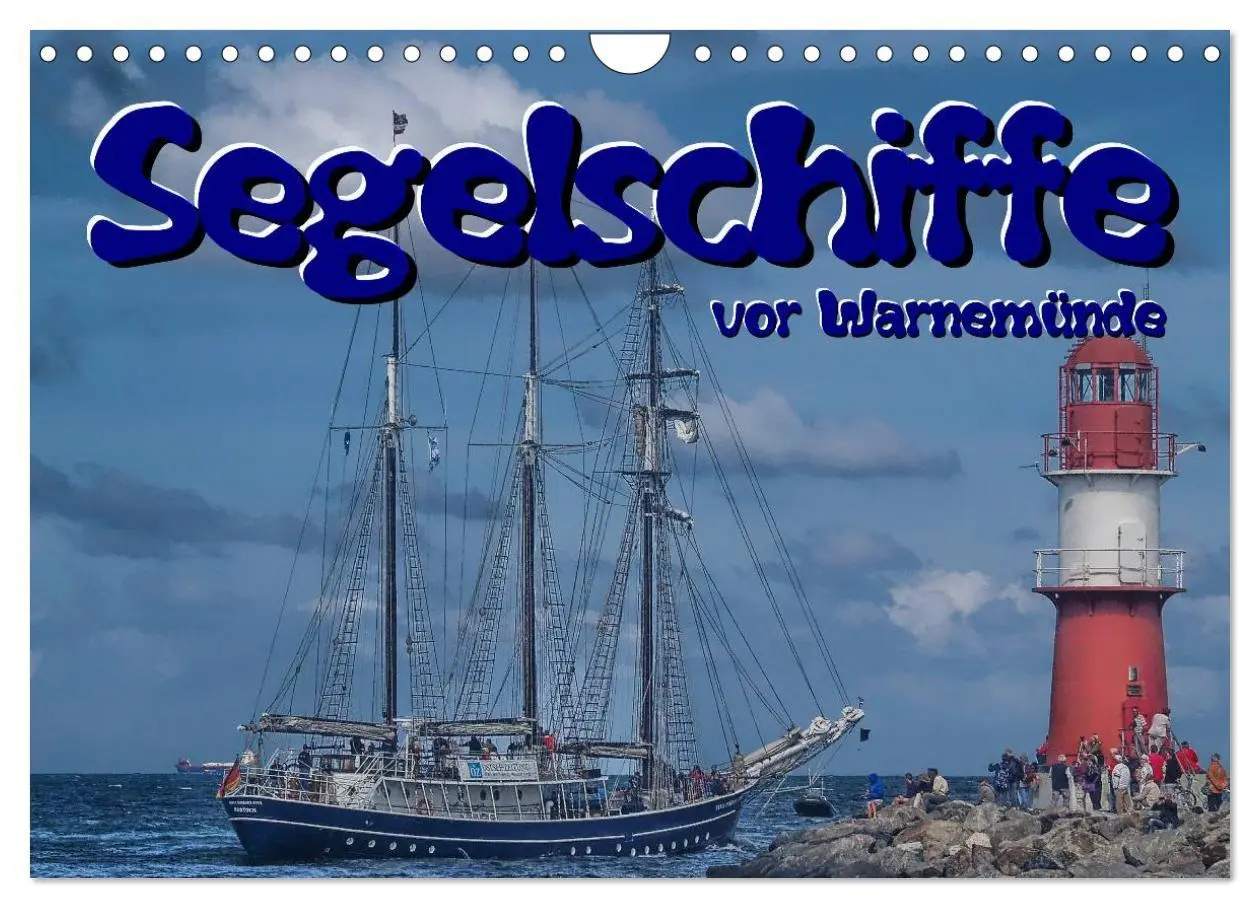Cover: 9783516159561 | Segelschiffe vor Warnemünde (Wandkalender 2026 DIN A4 quer),...