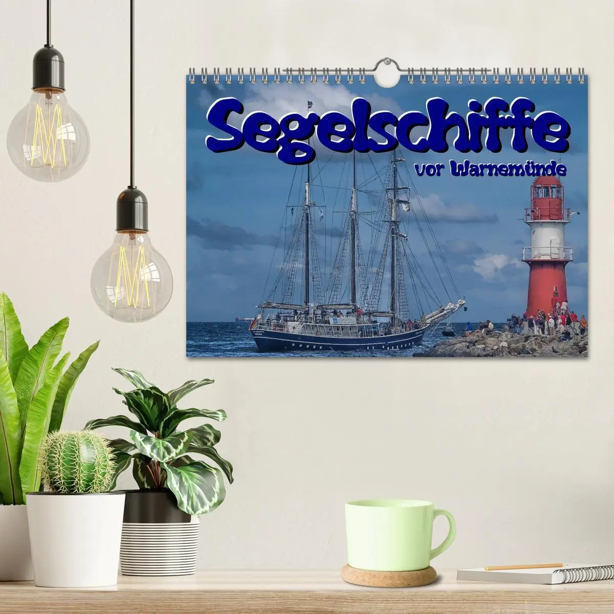 Bild: 9783516159561 | Segelschiffe vor Warnemünde (Wandkalender 2026 DIN A4 quer),...