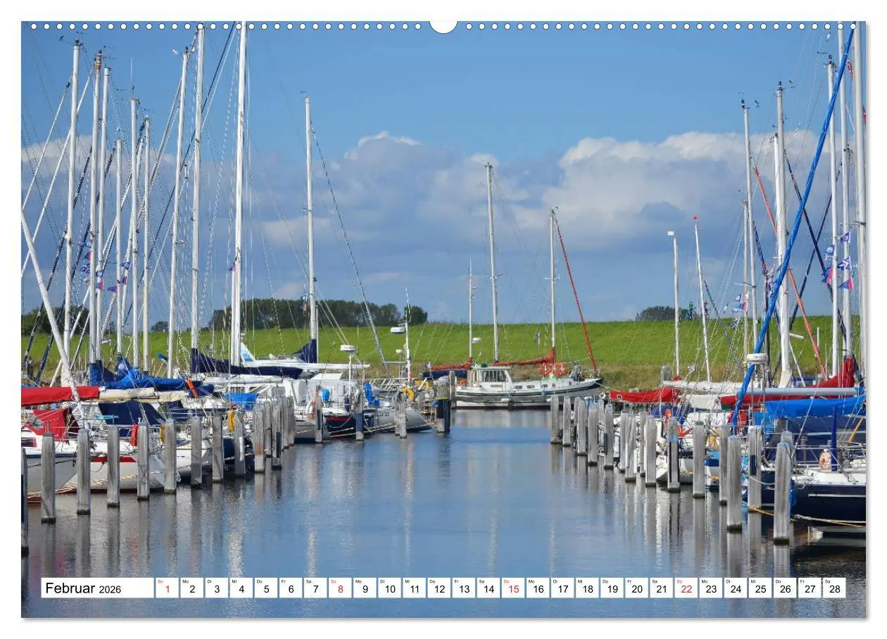 Bild: 9783516229561 | Ouddorp - Nordseeperle (Wandkalender 2026 DIN A2 quer), CALVENDO...