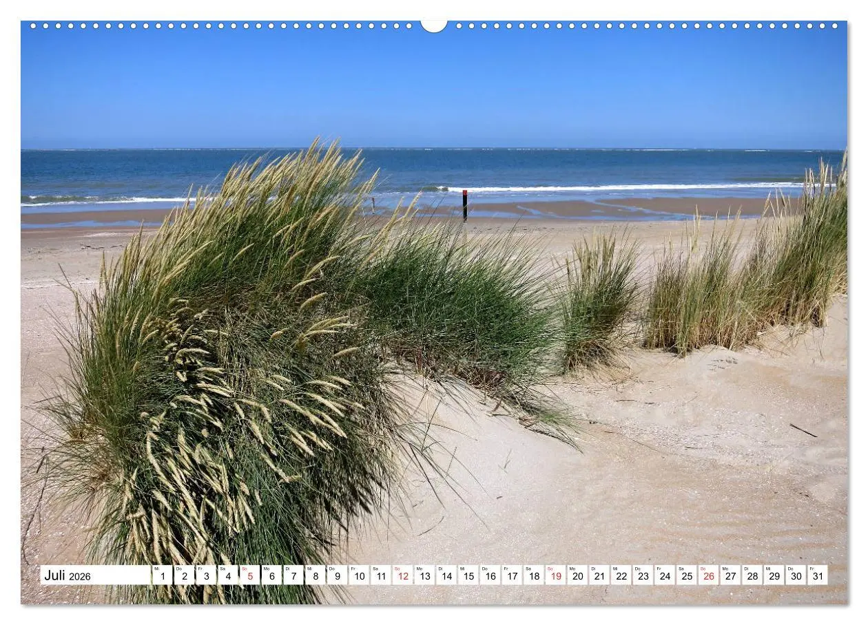 Bild: 9783516229561 | Ouddorp - Nordseeperle (Wandkalender 2026 DIN A2 quer), CALVENDO...