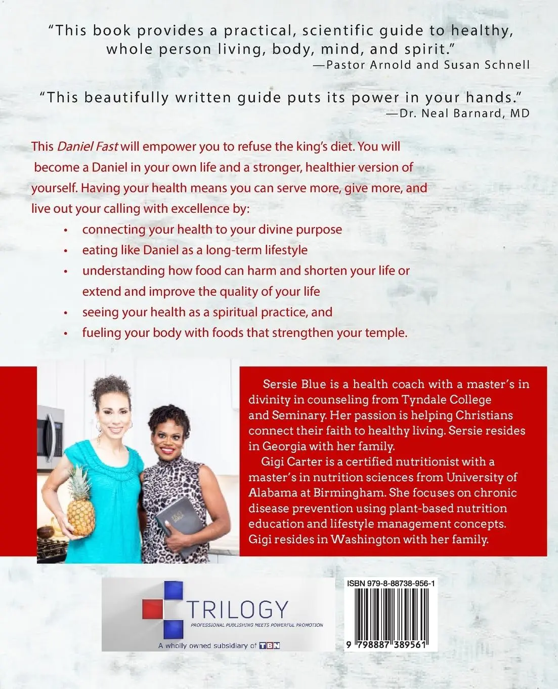 Rückseite: 9798887389561 | Daniel Fast | Why You Should Only Do It Once | Gigi Carter (u. a.)
