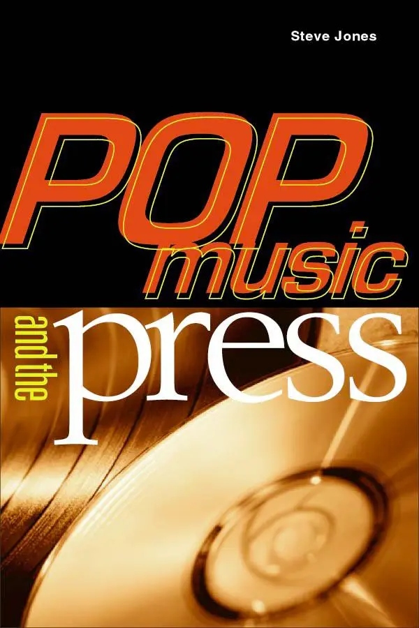 Cover: 9781566399661 | Pop Music and the Press | Steve Jones | Taschenbuch | Englisch | 2002