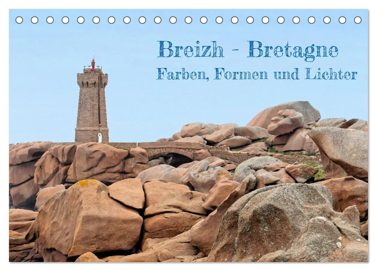 Cover: 9783457439661 | Breizh - Bretagne (Tischkalender 2026 DIN A5 quer), CALVENDO...