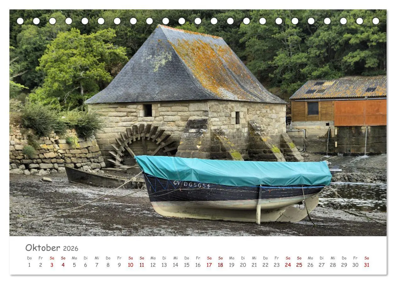 Bild: 9783457439661 | Breizh - Bretagne (Tischkalender 2026 DIN A5 quer), CALVENDO...