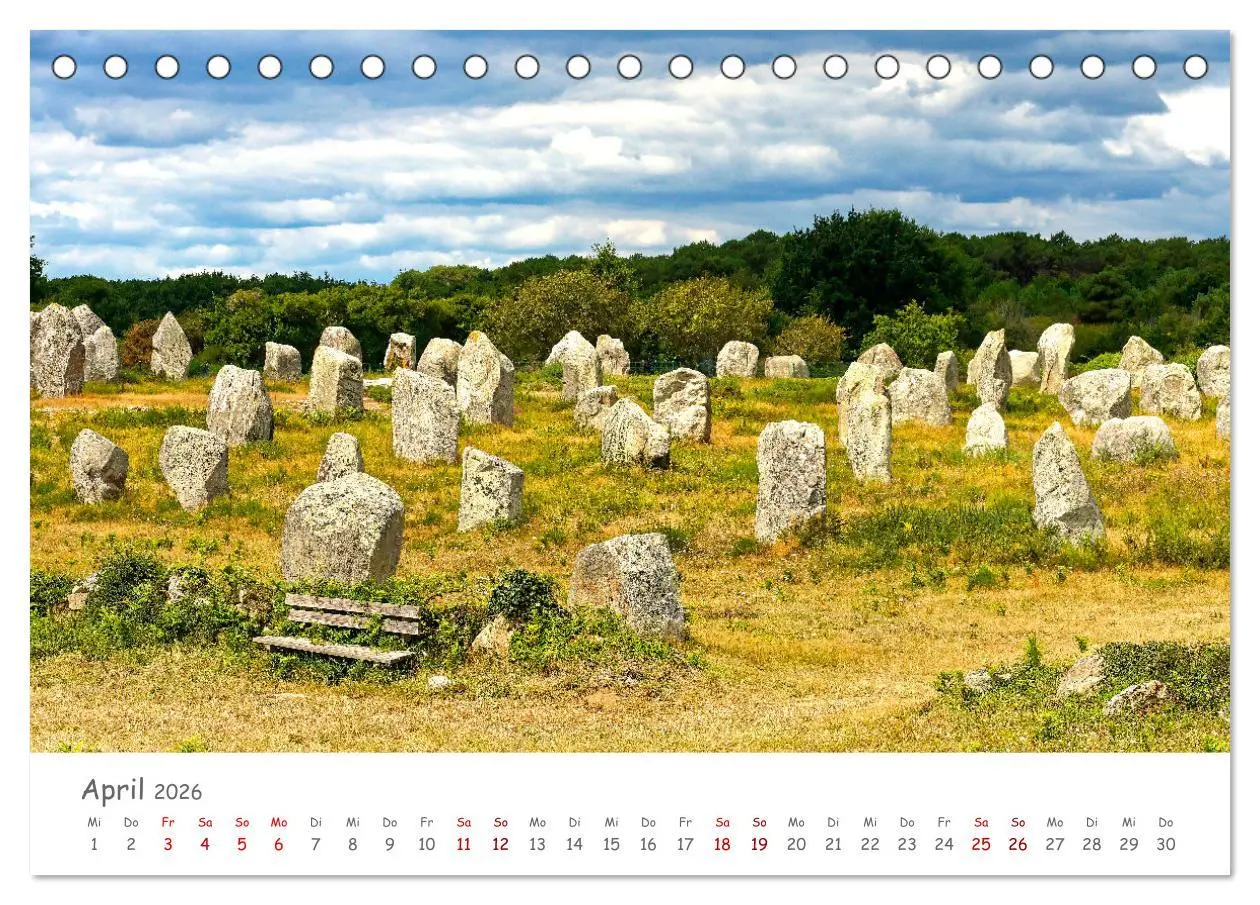 Bild: 9783457439661 | Breizh - Bretagne (Tischkalender 2026 DIN A5 quer), CALVENDO...