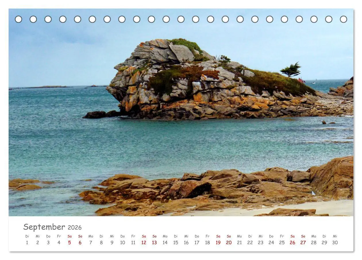 Bild: 9783457439661 | Breizh - Bretagne (Tischkalender 2026 DIN A5 quer), CALVENDO...