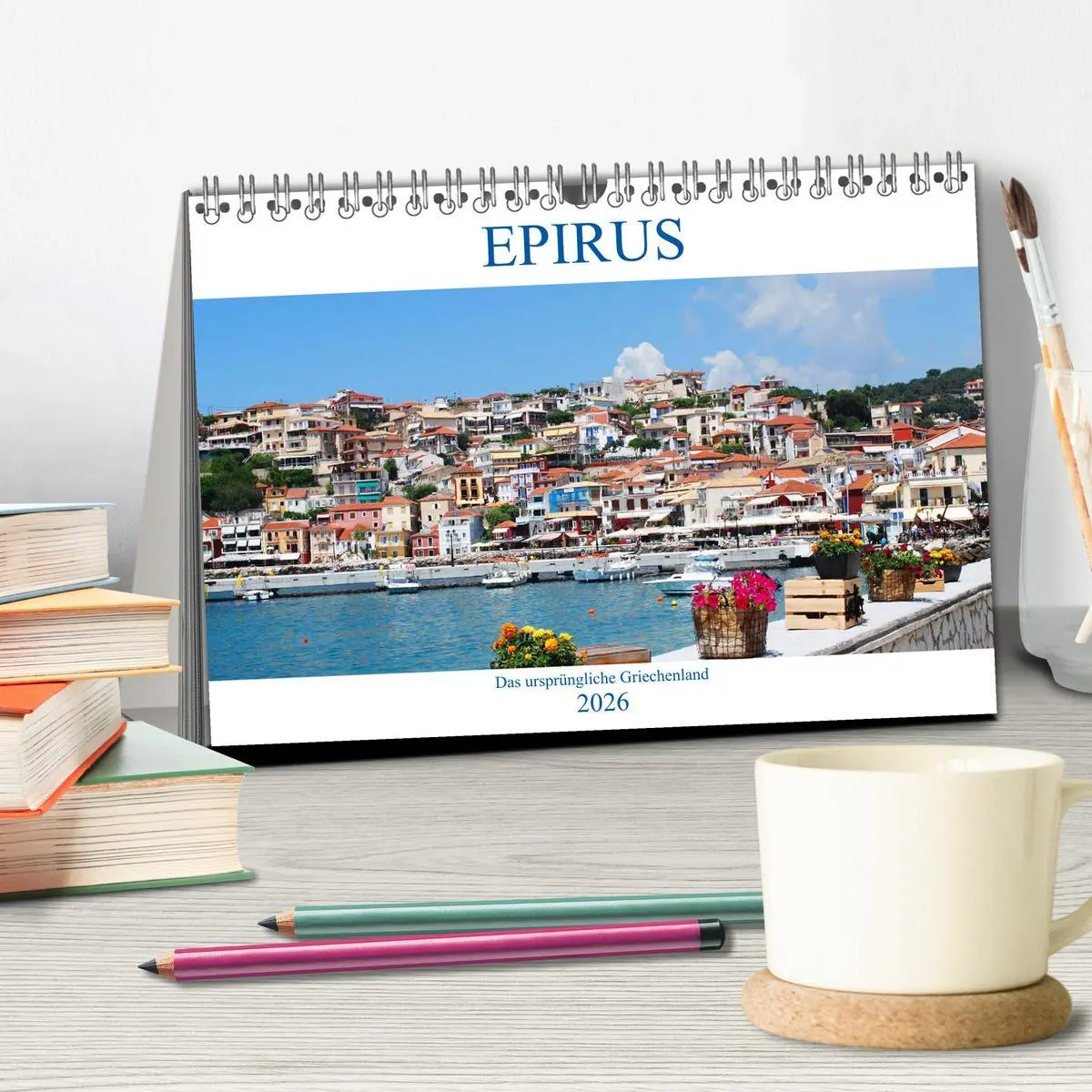 Bild: 9783457819661 | Epirus - Das ursprüngliche Griechenland (Tischkalender 2026 DIN A5...