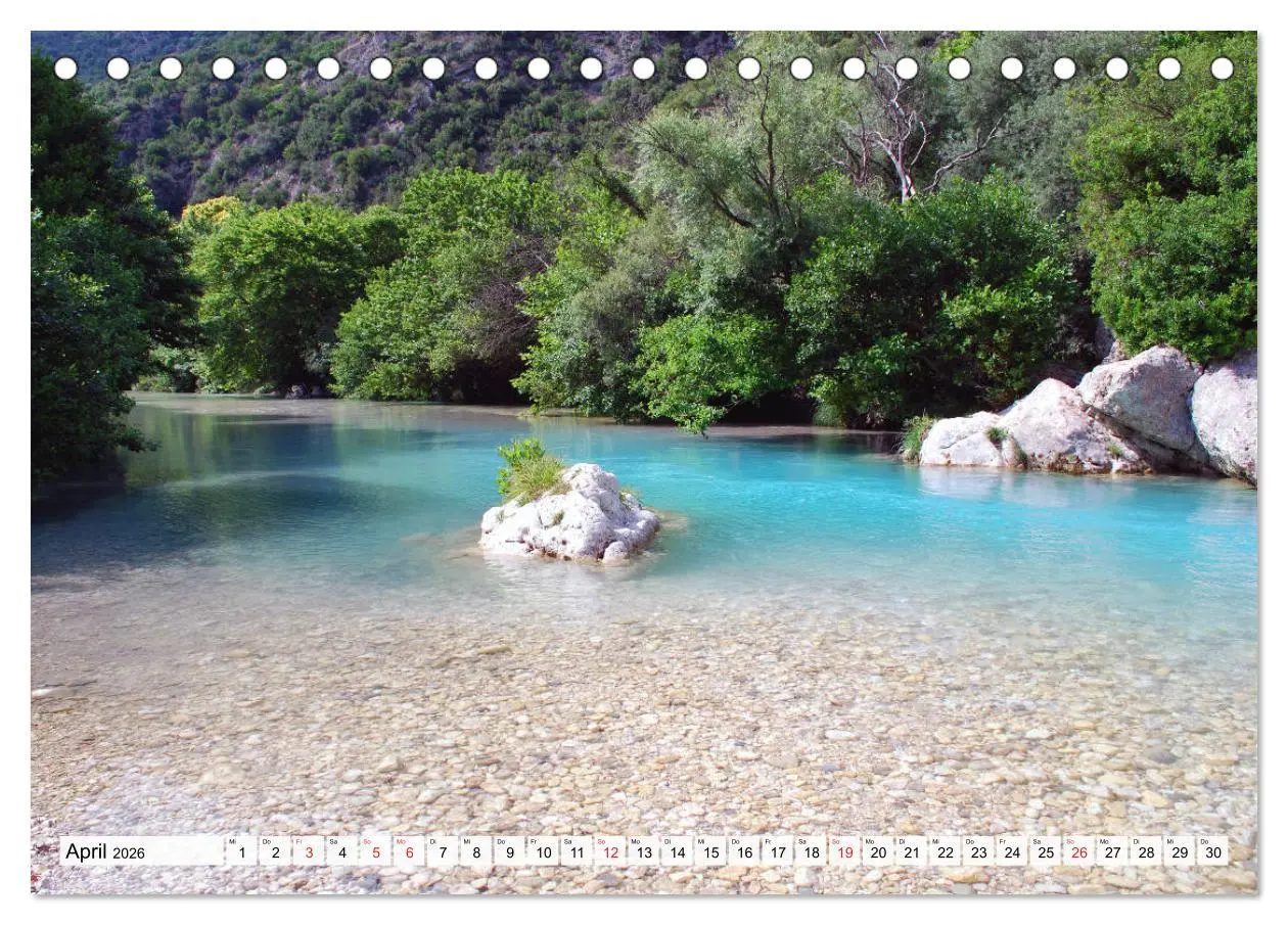 Bild: 9783457819661 | Epirus - Das ursprüngliche Griechenland (Tischkalender 2026 DIN A5...