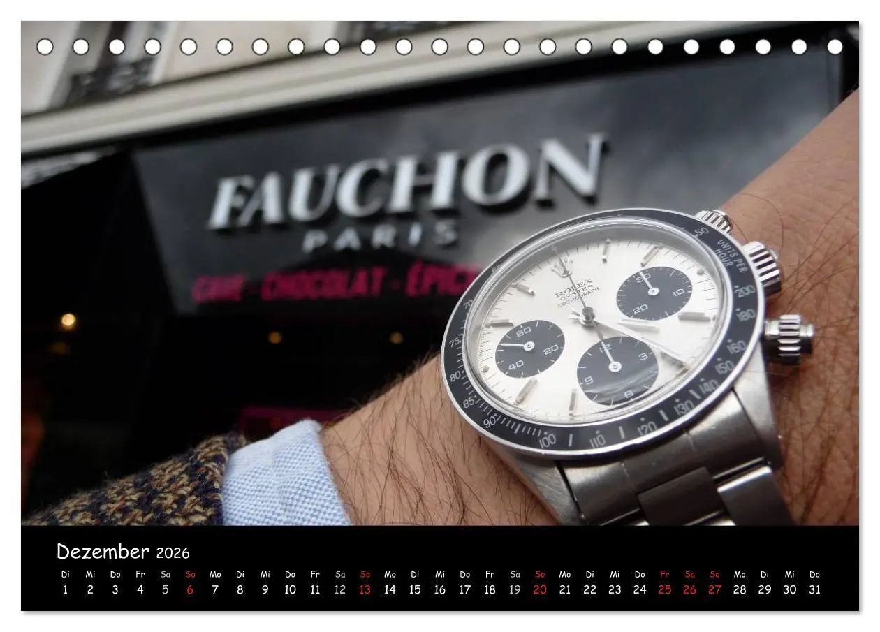 Bild: 9783516219661 | Watch Wristshots Worldwide (Tischkalender 2026 DIN A5 quer),...