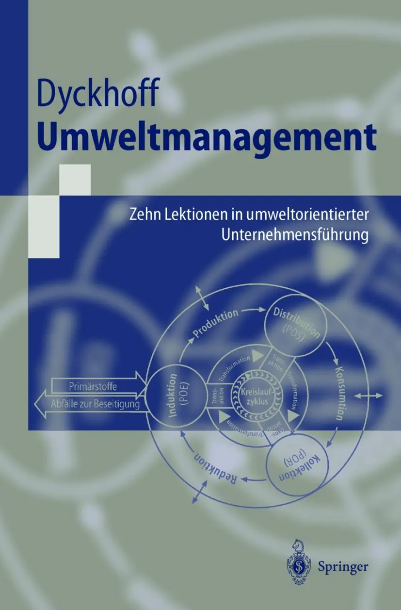 Cover: 9783540669661 | Umweltmanagement | Harald Dyckhoff | Taschenbuch | xiv | Deutsch