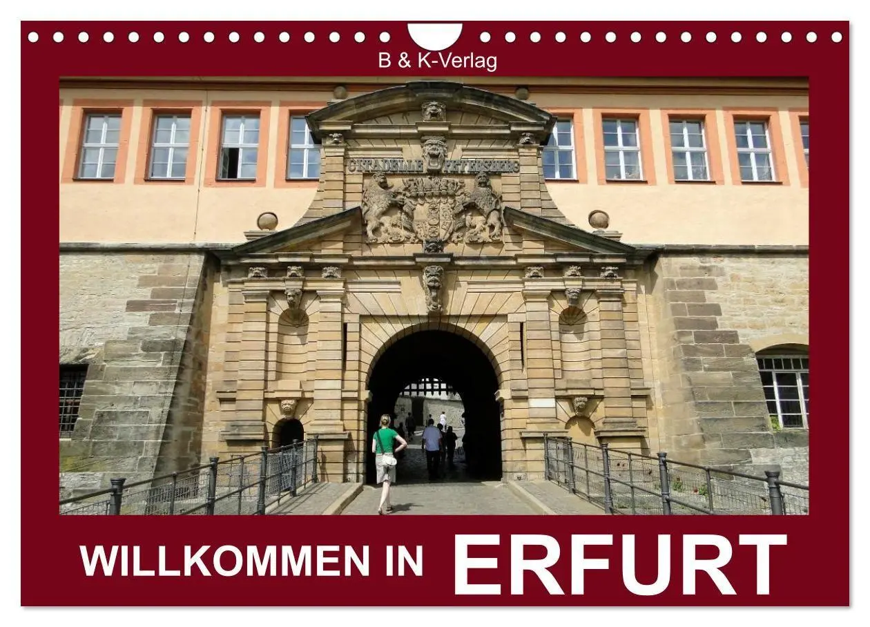 Cover: 9783594129661 | Willkommen in ERFURT (Wandkalender 2027 DIN A4 quer), CALVENDO...