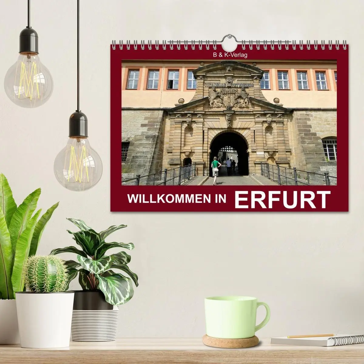 Bild: 9783594129661 | Willkommen in ERFURT (Wandkalender 2027 DIN A4 quer), CALVENDO...