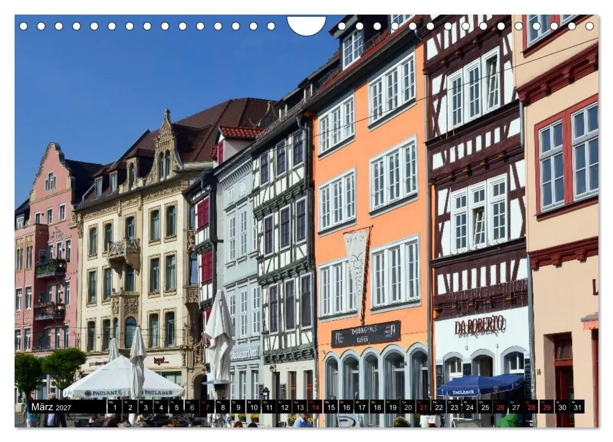 Bild: 9783594129661 | Willkommen in ERFURT (Wandkalender 2027 DIN A4 quer), CALVENDO...