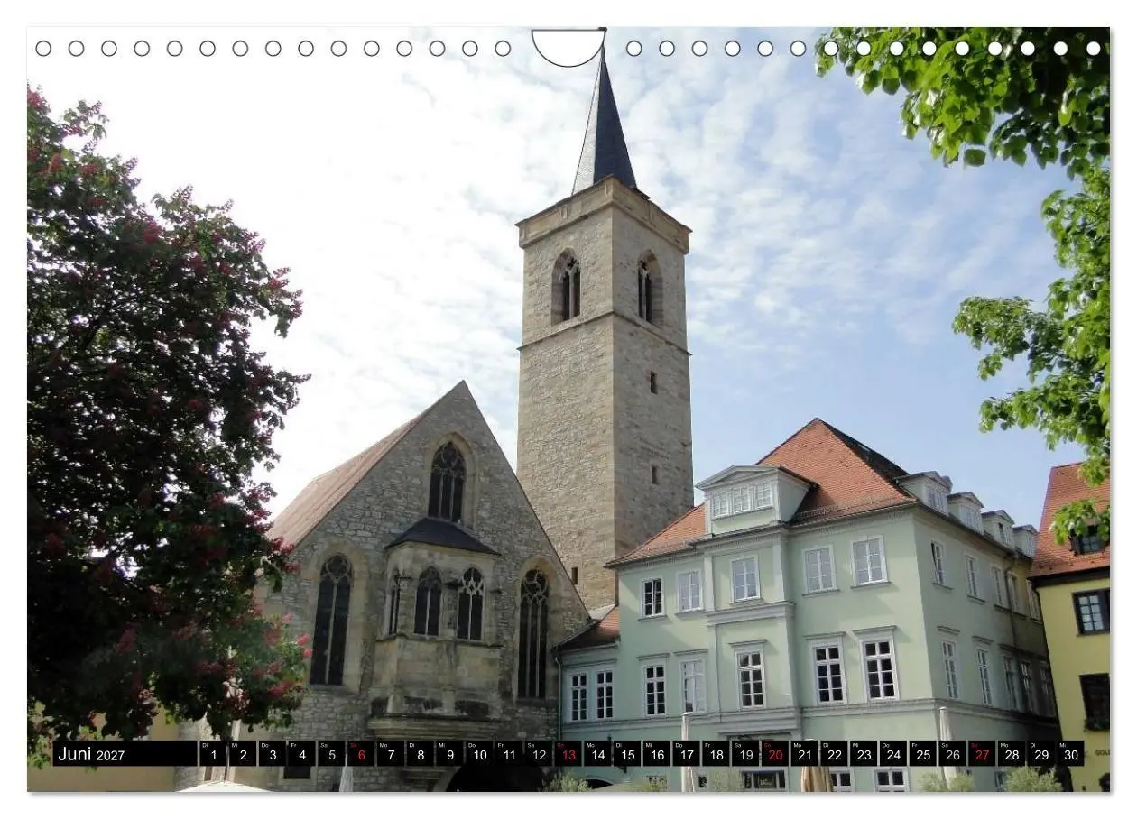 Bild: 9783594129661 | Willkommen in ERFURT (Wandkalender 2027 DIN A4 quer), CALVENDO...