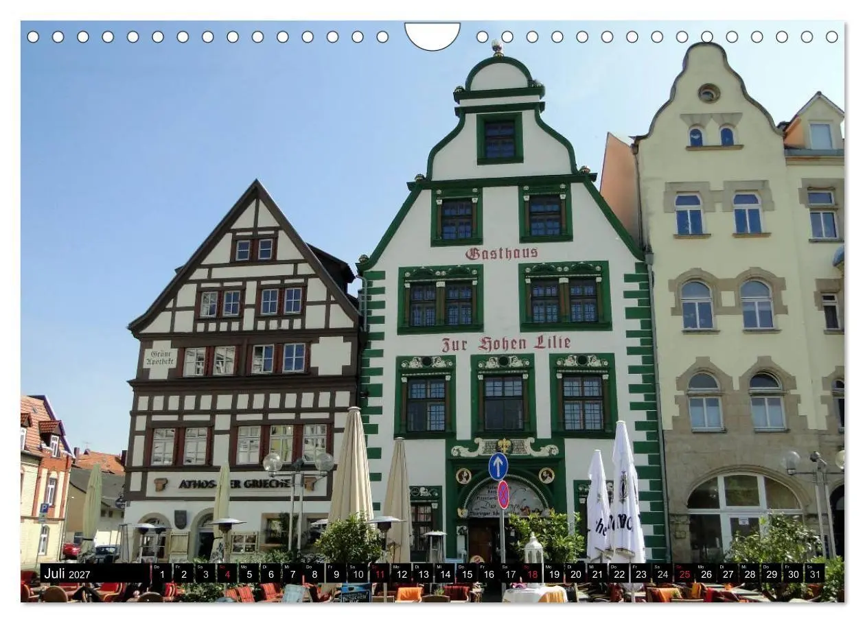 Bild: 9783594129661 | Willkommen in ERFURT (Wandkalender 2027 DIN A4 quer), CALVENDO...