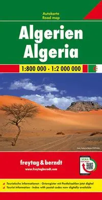 Cover: 9783707909661 | Algerien 1 : 800 000 / 1 : 2 000 000 | Freytag-Berndt und Artaria KG