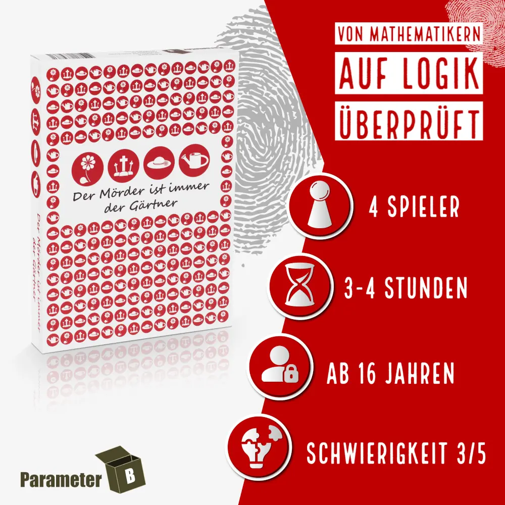 Cover: 683121739761 | Der Mörder ist immer der Gärtner | Lisa Birrenkoven | Spiel | PB001