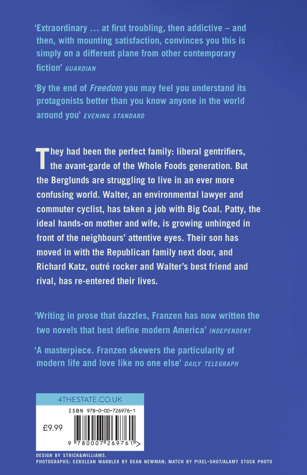 Rückseite: 9780007269761 | Freedom | Jonathan Franzen | Taschenbuch | 608 S. | Englisch | 2011
