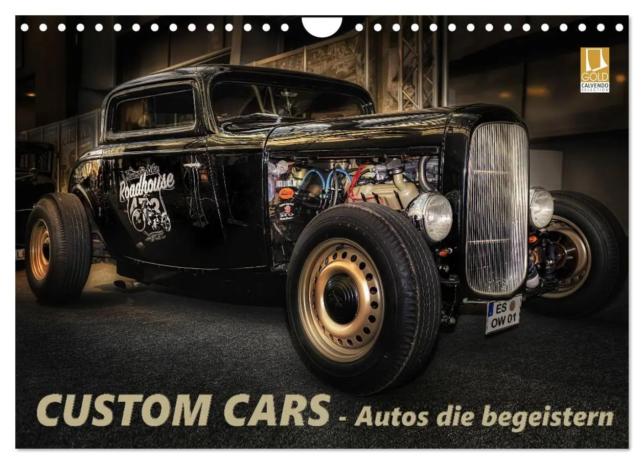 Cover: 9783516069761 | Custom Cars - Autos die begeistern (Wandkalender 2026 DIN A4 quer),...