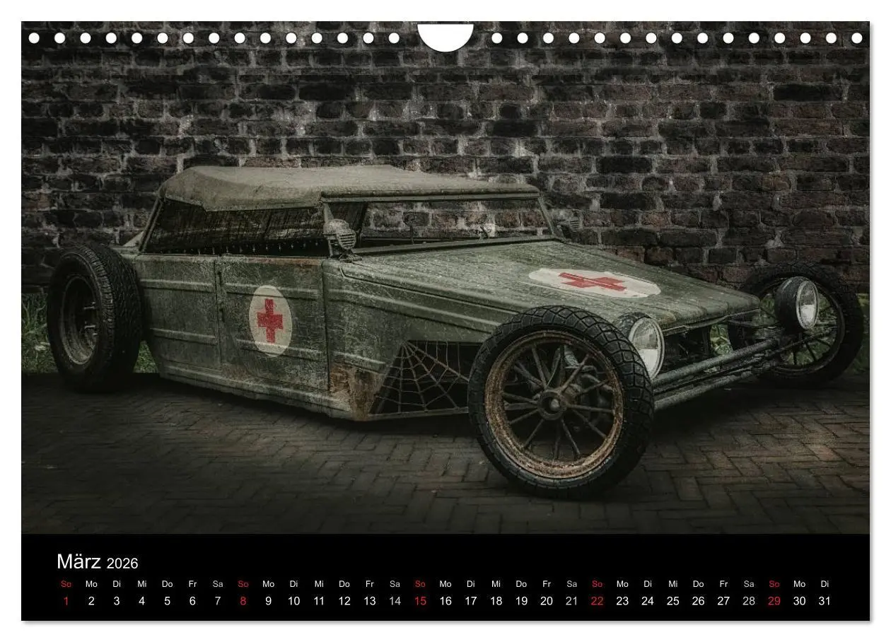 Bild: 9783516069761 | Custom Cars - Autos die begeistern (Wandkalender 2026 DIN A4 quer),...