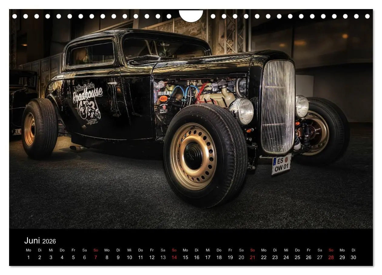 Bild: 9783516069761 | Custom Cars - Autos die begeistern (Wandkalender 2026 DIN A4 quer),...