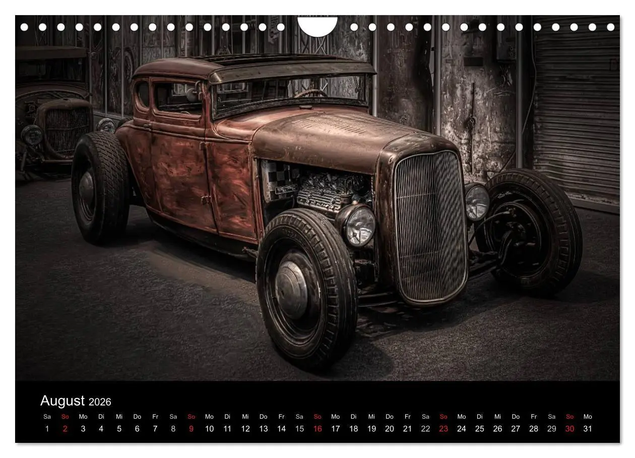 Bild: 9783516069761 | Custom Cars - Autos die begeistern (Wandkalender 2026 DIN A4 quer),...