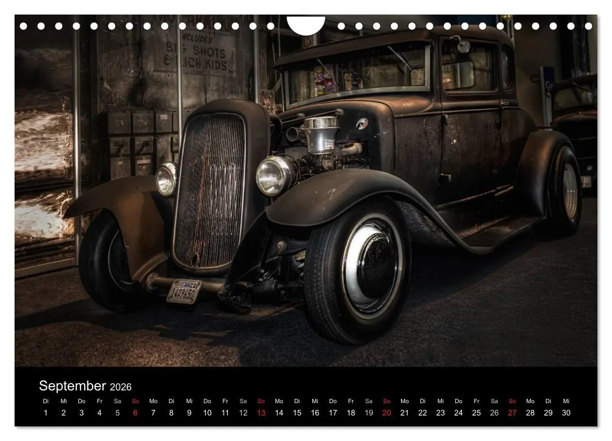 Bild: 9783516069761 | Custom Cars - Autos die begeistern (Wandkalender 2026 DIN A4 quer),...