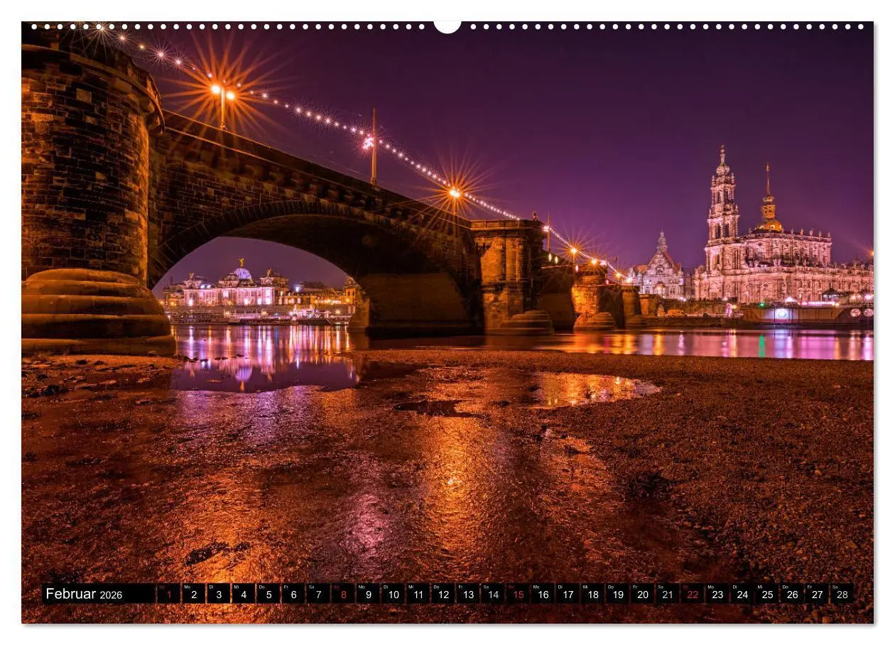 Bild: 9783516209761 | Barockperle Dresden (hochwertiger Premium Wandkalender 2026 DIN A2...