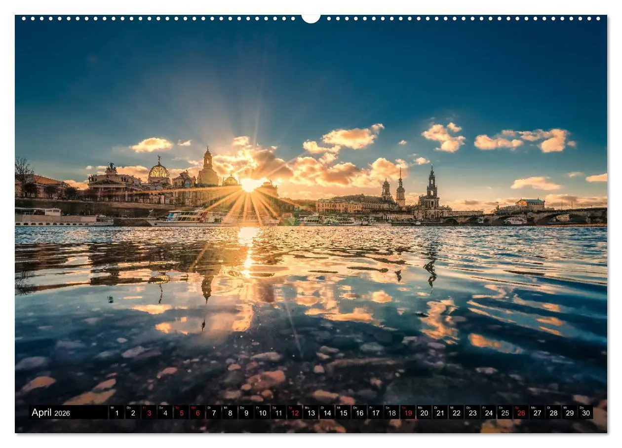 Bild: 9783516209761 | Barockperle Dresden (hochwertiger Premium Wandkalender 2026 DIN A2...