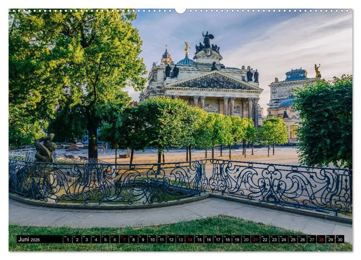 Bild: 9783516209761 | Barockperle Dresden (hochwertiger Premium Wandkalender 2026 DIN A2...