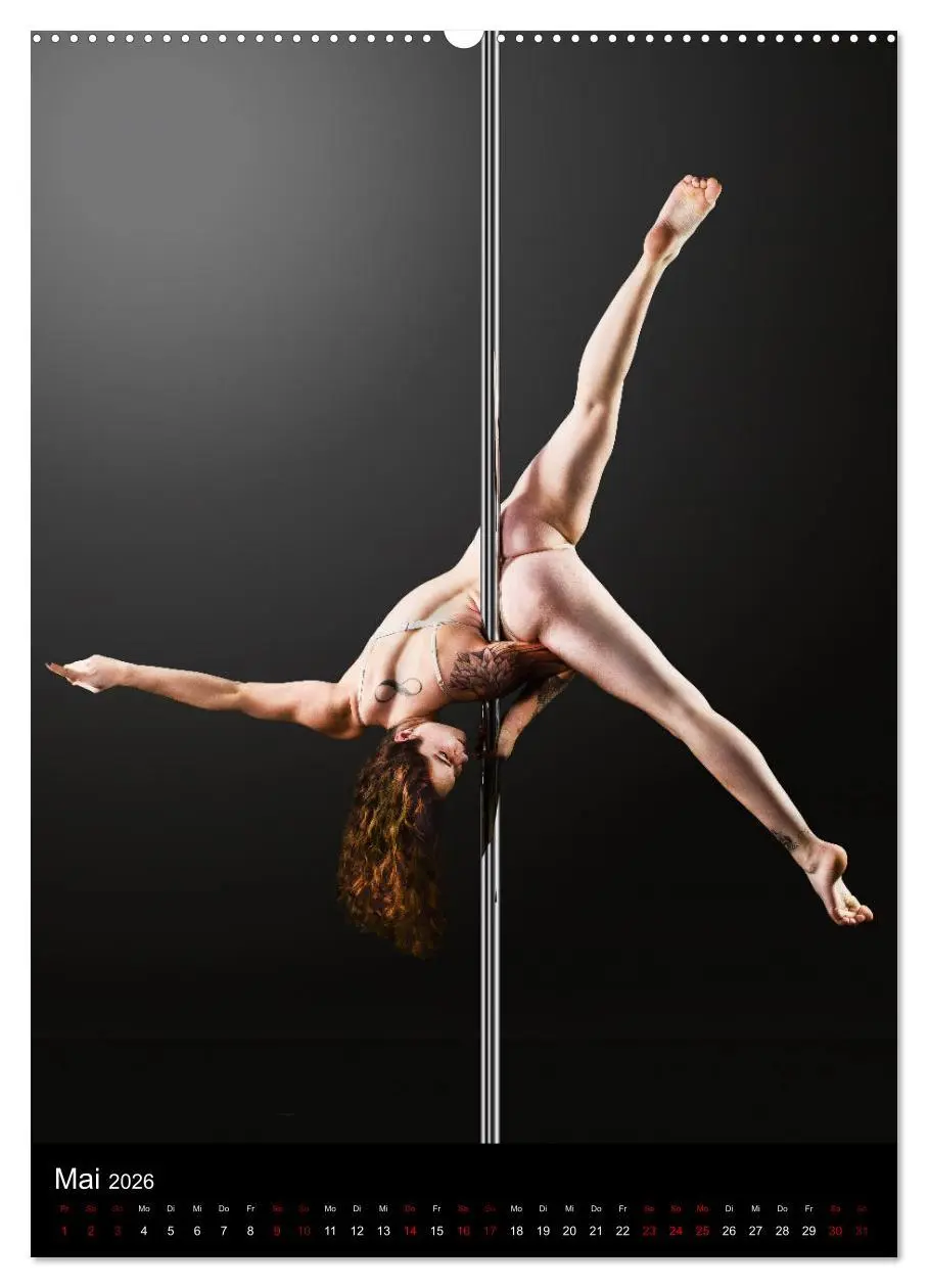 Bild: 9783516379761 | Die Kunst des Poledance (hochwertiger Premium Wandkalender 2026 DIN...