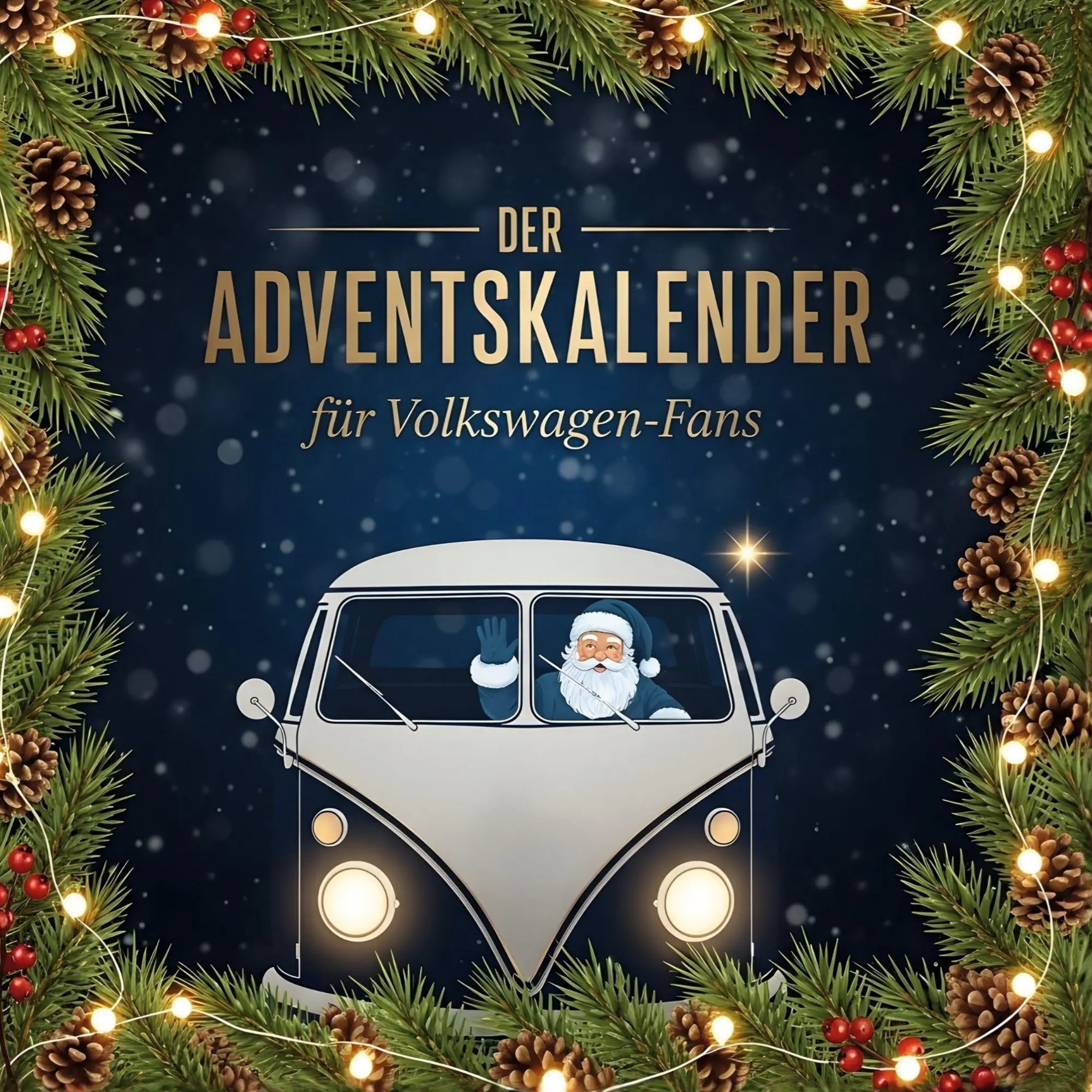 Cover: 9783695339761 | Der Adventskalender für Volkswagen-Fans | Clara Schäfer | Taschenbuch