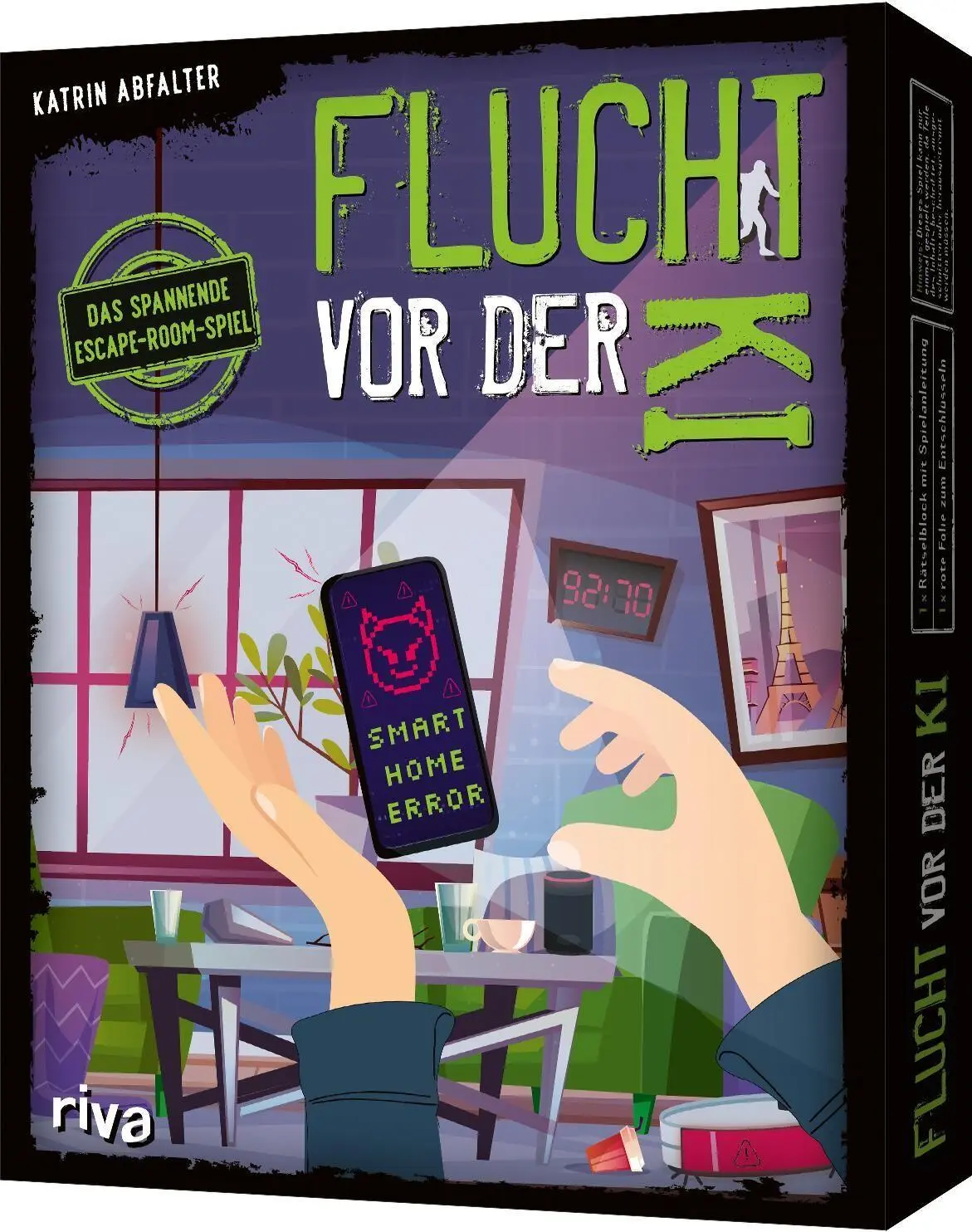 Cover: 9783742309761 | Flucht vor der KI | Katrin Abfalter | Spiel | Flucht aus | 128 S.