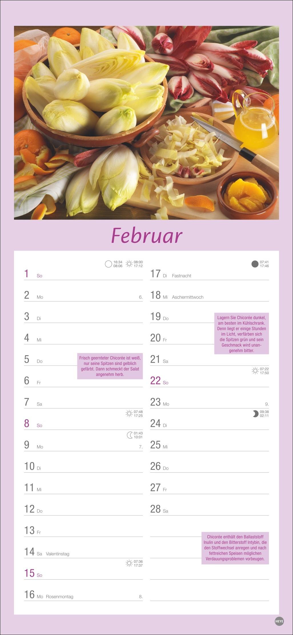 Bild: 9783756409761 | Küchenplaner 2026 | Heye | Kalender | Spiralbindung | 13 S. | Deutsch