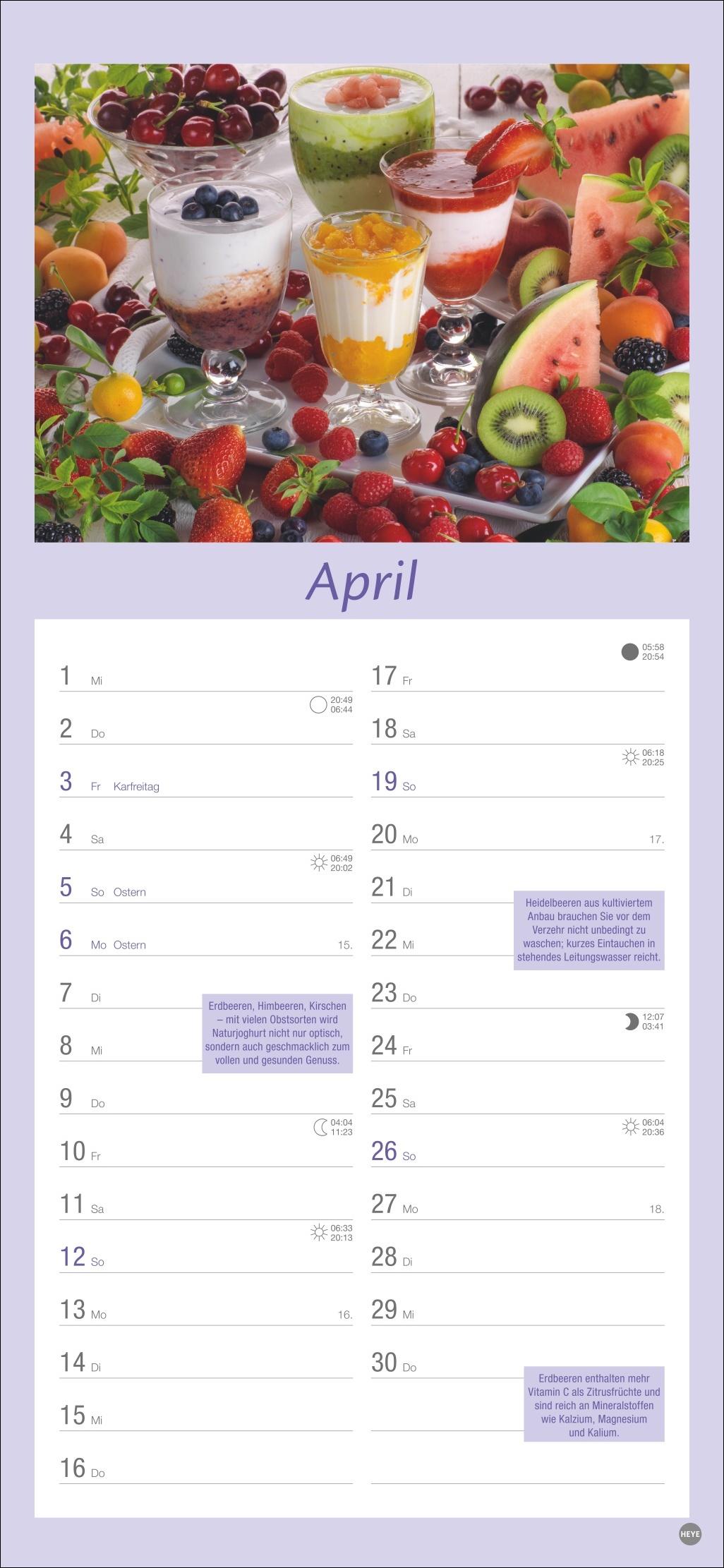 Bild: 9783756409761 | Küchenplaner 2026 | Heye | Kalender | Spiralbindung | 13 S. | Deutsch