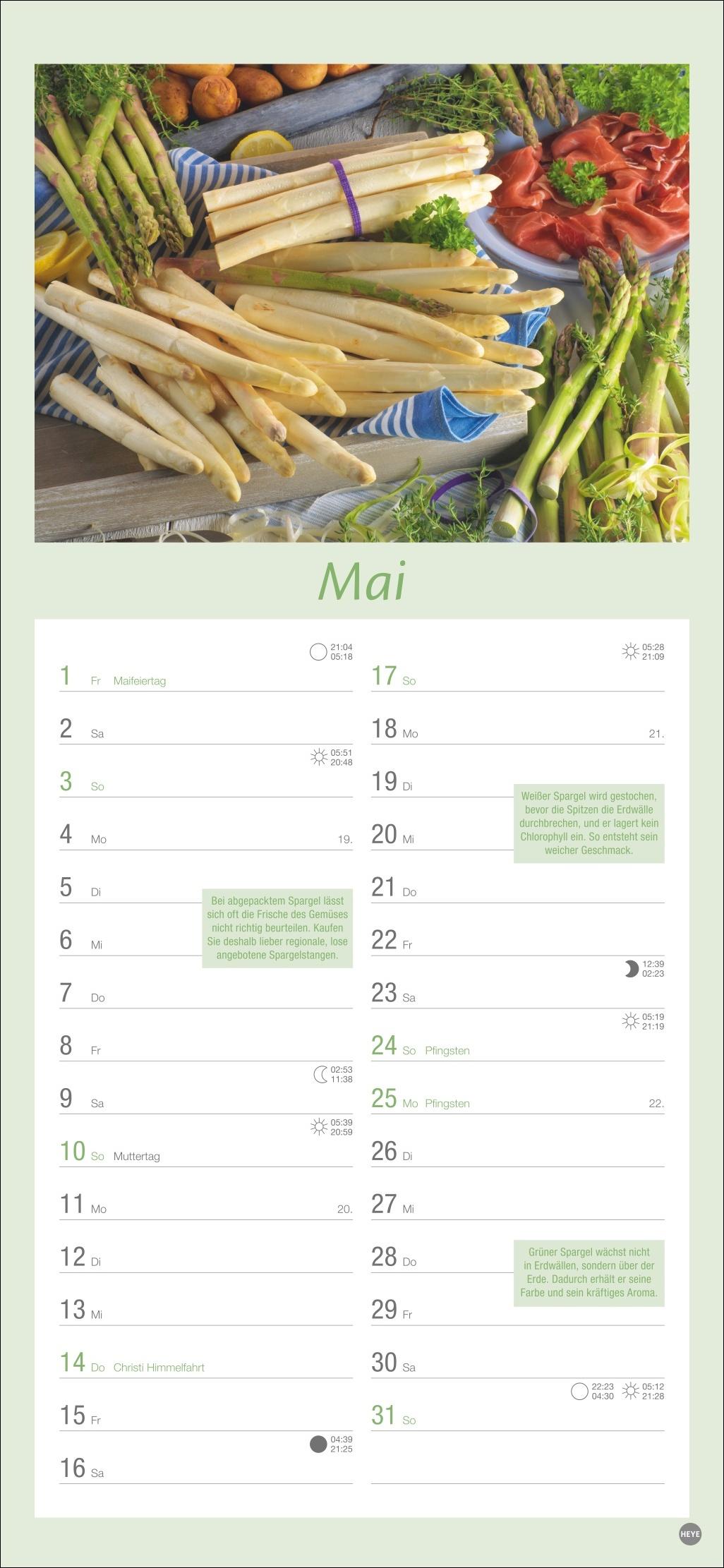 Bild: 9783756409761 | Küchenplaner 2026 | Heye | Kalender | Spiralbindung | 13 S. | Deutsch