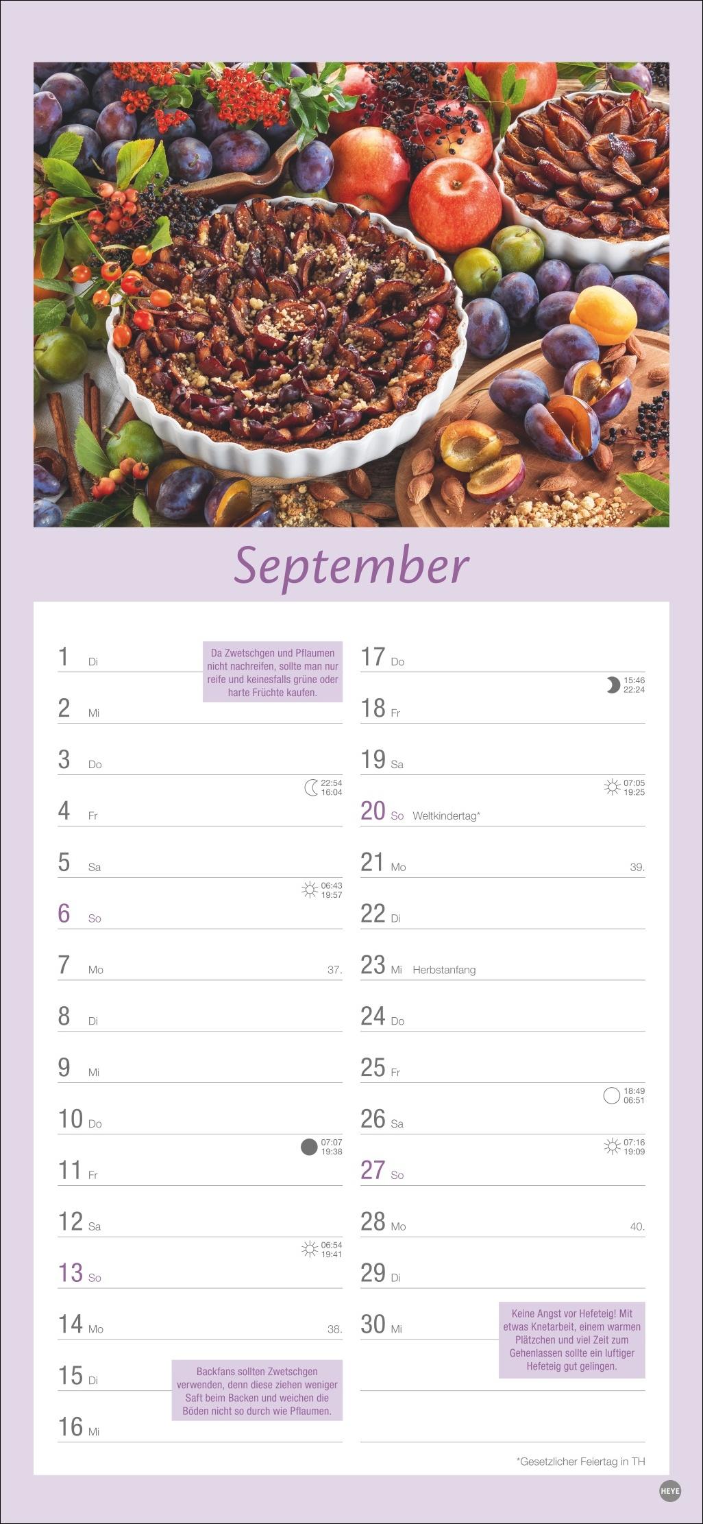 Bild: 9783756409761 | Küchenplaner 2026 | Heye | Kalender | Spiralbindung | 13 S. | Deutsch