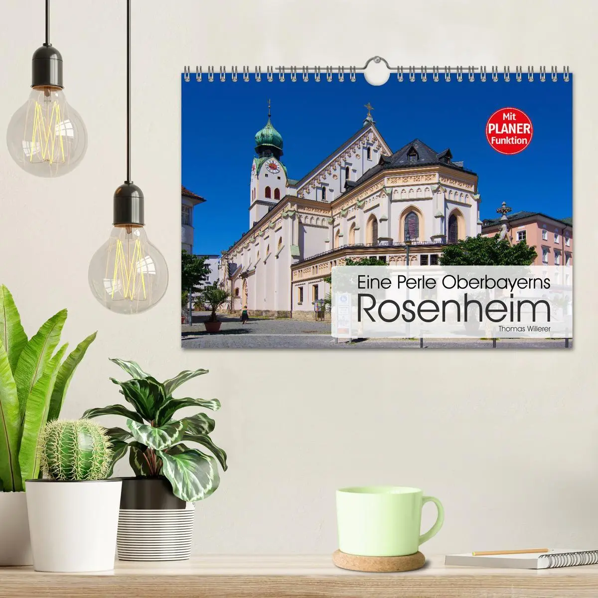Bild: 9783457899861 | Eine Perle Oberbayerns - Rosenheim (Wandkalender 2026 DIN A4 quer),...