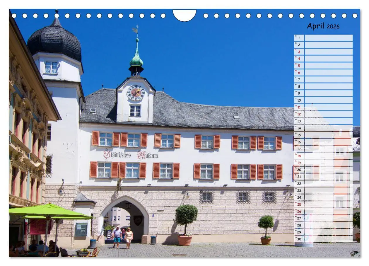 Bild: 9783457899861 | Eine Perle Oberbayerns - Rosenheim (Wandkalender 2026 DIN A4 quer),...