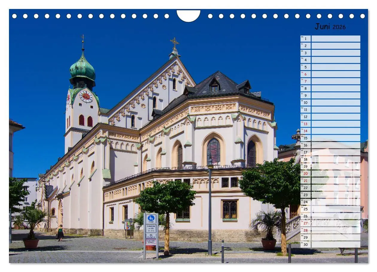 Bild: 9783457899861 | Eine Perle Oberbayerns - Rosenheim (Wandkalender 2026 DIN A4 quer),...