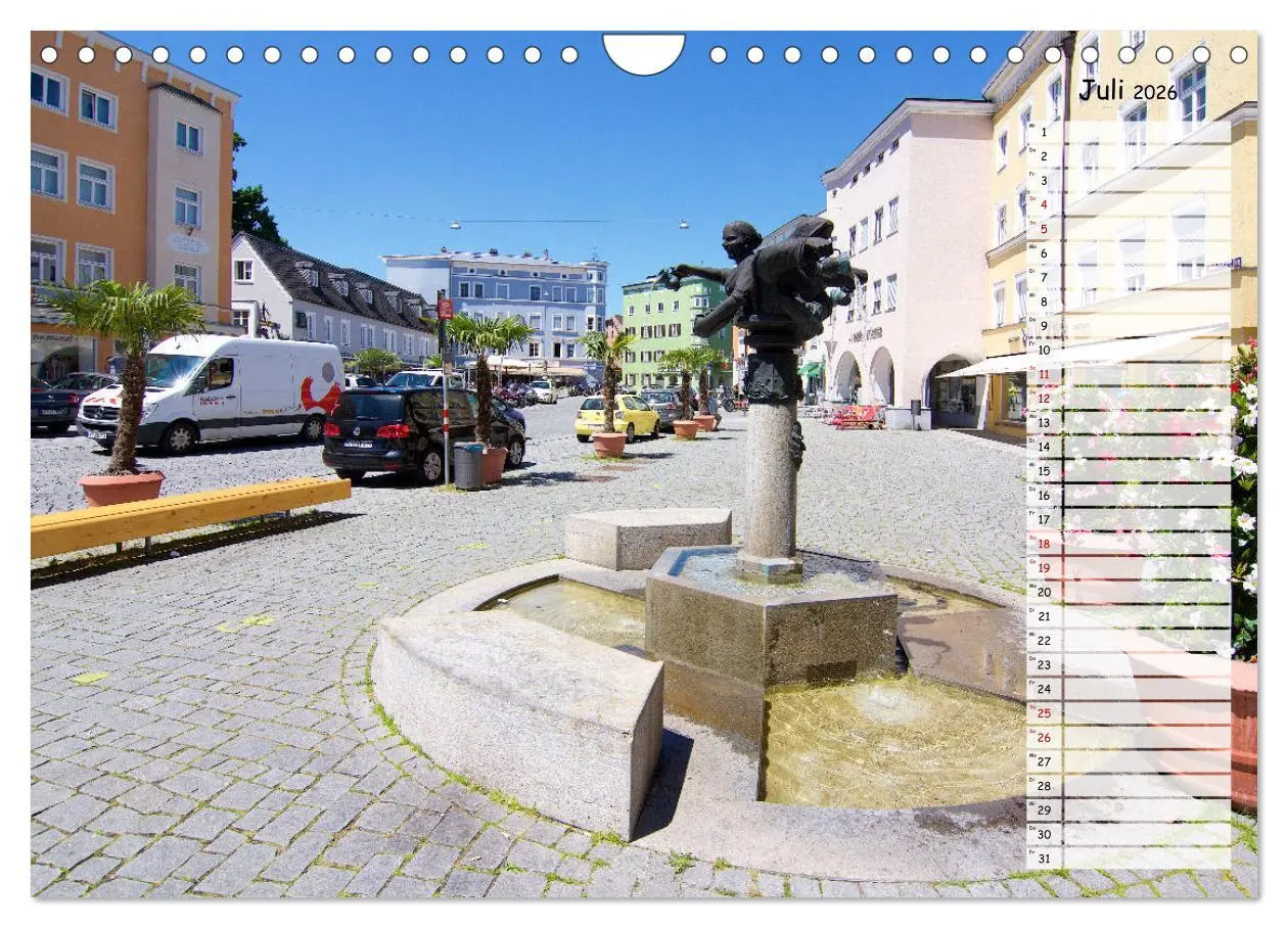 Bild: 9783457899861 | Eine Perle Oberbayerns - Rosenheim (Wandkalender 2026 DIN A4 quer),...