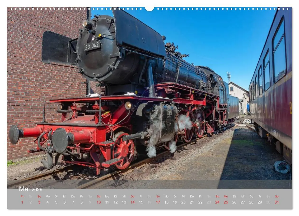 Bild: 9783457969861 | Für Liebhaber des Dampfes (hochwertiger Premium Wandkalender 2026...