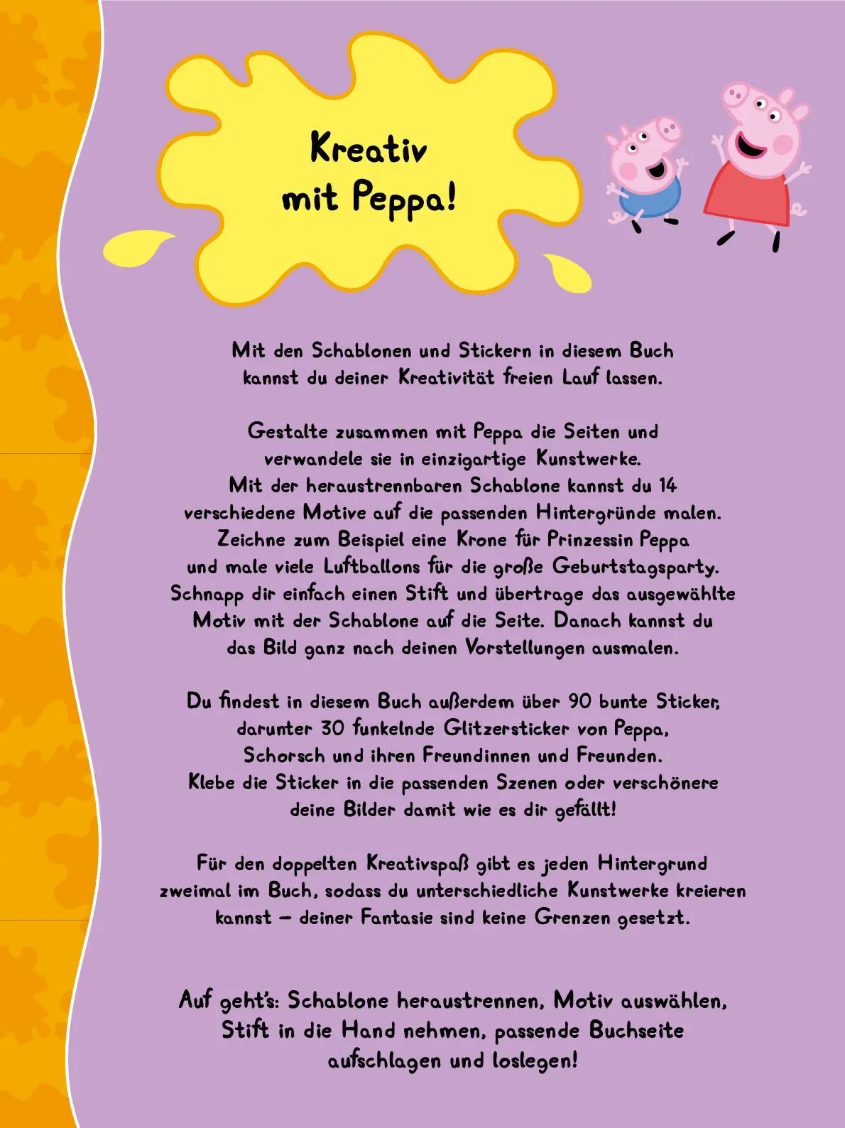 Bild: 9783849939861 | Peppa Pig Ich bin kreativ! | Taschenbuch | 48 S. | Deutsch | 2025