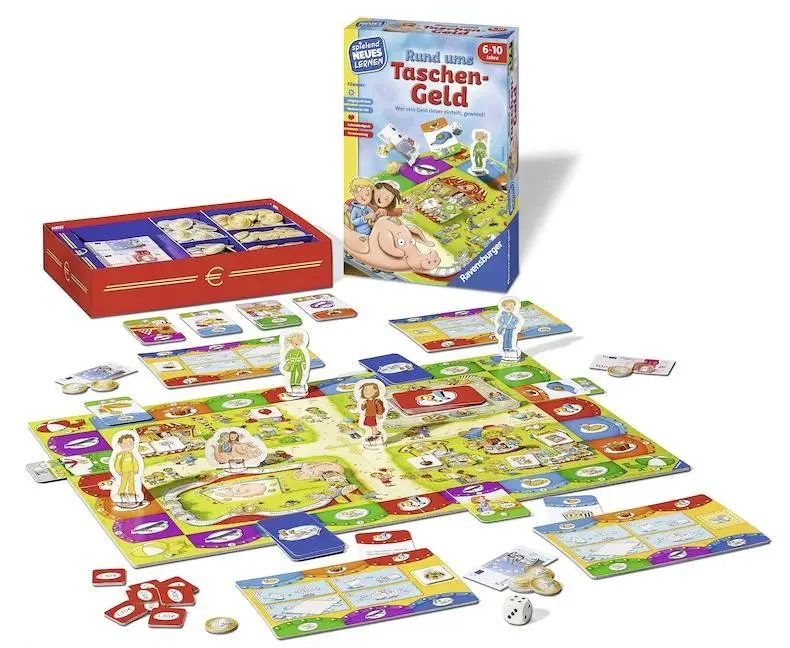 Bild: 4005556249961 | Rund ums Taschengeld | Wer sein Geld clever einteilt, gewinnt! | Spiel