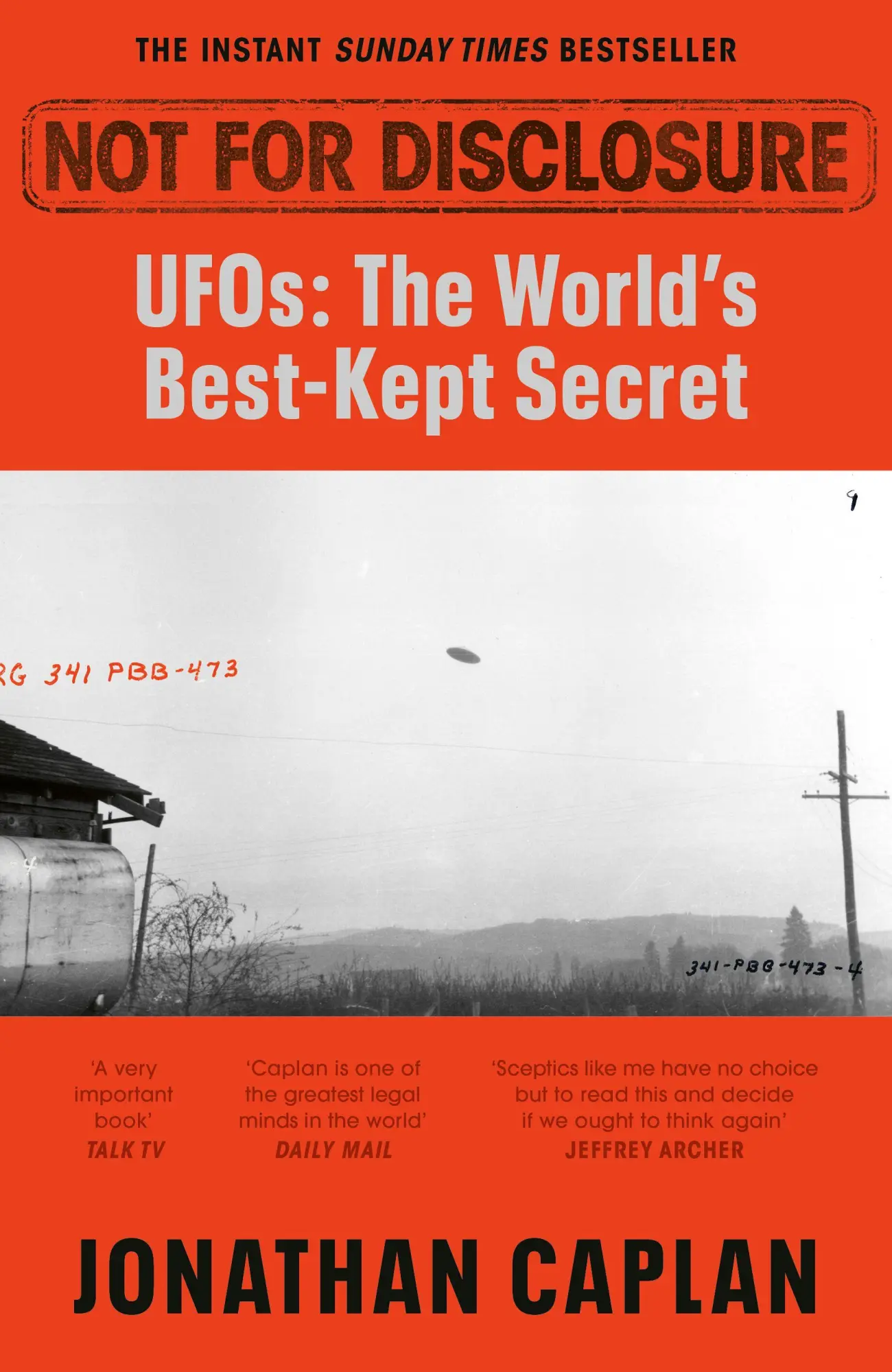 Cover: 9781529979961 | Not For Disclosure | UFOS: The World's Best Kept Secret | Caplan