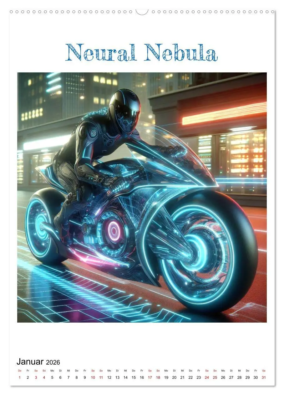 Bild: 9783516289961 | Motorräder der Zukunft (hochwertiger Premium Wandkalender 2026 DIN...